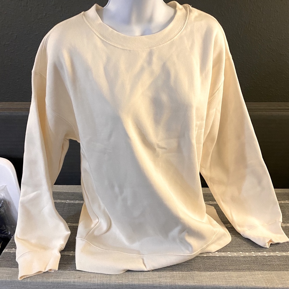 Fabletics Go To Crewneck Sweatshirt M NWT